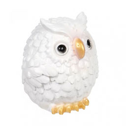 Копилка Совёнок бело-золотой (170*170мм) арт. 400