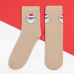 Носки женские новогодние KAFTAN Marry christmas размер 36-40 (23-25 см), набор 2 пары