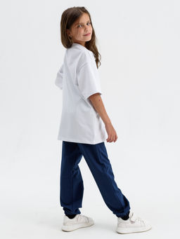 Футболка Оверсайз белая 2241 (1) - Росхалат фото 4