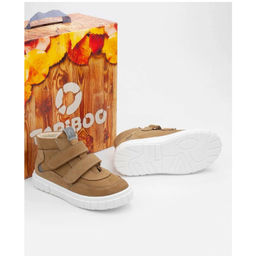 Ботинки детские к/п 33003 кожа, КАИР олива - Tapiboo фото 5