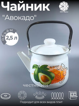 Чайник для плиты 2,5 л 01-2711/4 Авокадо