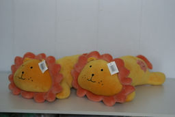 Мягкая игрушка Лев с розовой гривой лежачий 40 см - Storyland фото 3