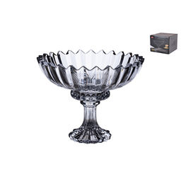 Ваза сервировочная на ножке 20х15 см 8931