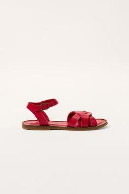 LEATHER LIMITED EDITION SANDALS - Zara фото 5