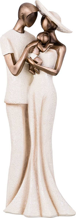 СТАТУЭТКА СЕМЬЯ СЕРИЯ ФЬЮЖН 13*11*37,5 СМ.