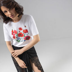 Футболка прямого кроя Великолепна уже утром - Charutti фото 27