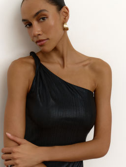 Платье с перекрутом из трикотажа - Mollis фото 3