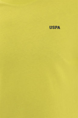 Футболка U.S. Polo Assn фисташкового цвета из хлопка фото 7