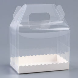 Коробка под рулет, белая 13×8×10 см