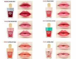 Etude House Dear Darling Water Gel Tint Shark Red Увлажняющий гелевый тинт для губ  фото 2