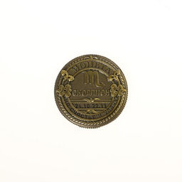 Монета сувенир знак зодиака «Скорпион», d=2.5 см