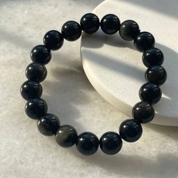 Браслет из золотистого Обсидиана 20,5 см