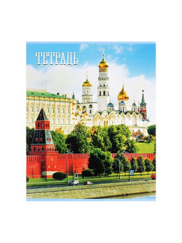 Комплект тетрадей из 5 шт (4 разные + 1 повторяющаяся МИКС), 48 листов, клетка, Россия, обложка мелованная бумага, блок №2, белизна 75% (серые листы) - Calligrata фото 11