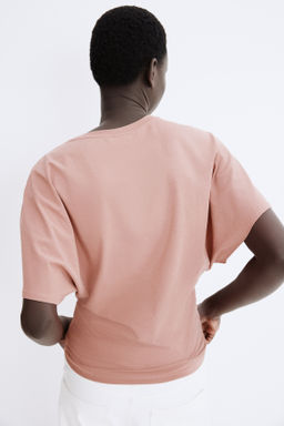 Camiseta con mangas mariposa - H&m фото 4