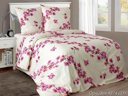 Комплект постельного белья 41242/0-БЧ 1.5 "Орхидея" рис. 487401/505315 К