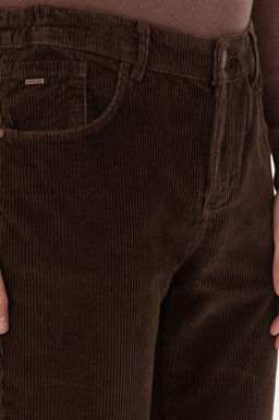 Erkek Koyu Kahverengi Kanvas Pantolon - U.s. polo assn фото 5