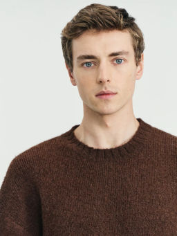 Джемпер regular fit с добавлением шерсти / Zarina