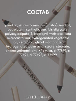 Stellary Карандаш для бровей с щеточкой Classic brow pencil тон 03  фото 8