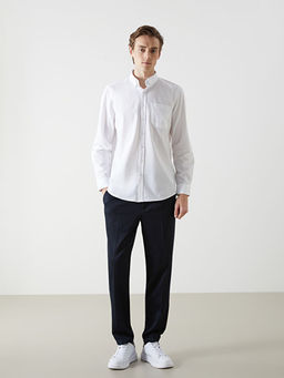 Regular Fit Uzun Kollu Oxford Erkek G?mlek