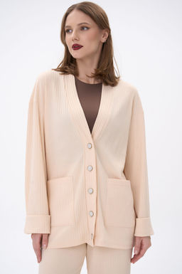 Кардиган Эмили (бежевый) - Эльза фото 16