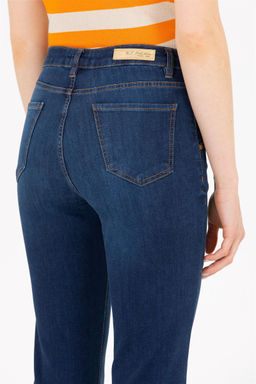 Женские темно-синие джинсовые брюки Неожиданная скидка в корзине - U.s. polo assn фото 7