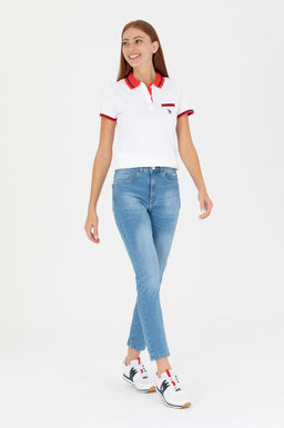 Женские синие джинсовые брюки - U.s. polo assn фото 15