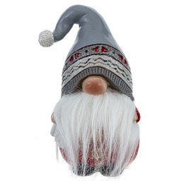 Фигурка декоративная "Гном", L8 W6 H12,5 см, 2в.