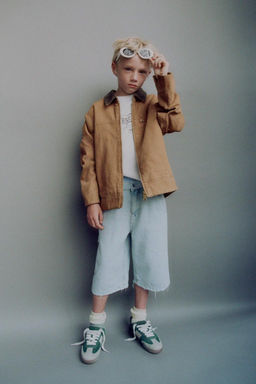 DENIM CARPENTER BERMUDA SHORTS - Zara фото 6