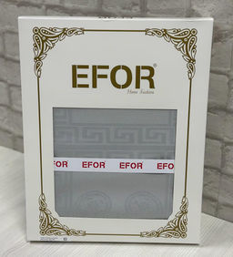 Скатерть EFOR Buta royal 160*220 прямоугольная серый (GRI)