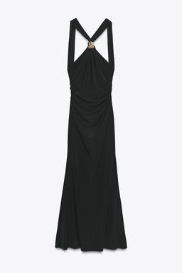 CROSSOVER DRESS WITH DETAIL - Zara фото 6