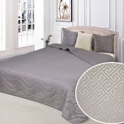 АРТ 151 Покрывало (микрофайбер) 150*210 "Gray"