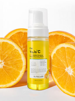 Dr.MeLoSo Очищающая вода для лица с витамином C / Im Yuja С Vita Bubble Essence Pore Cleansing Water, 160 мл