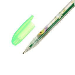 Набор гелевых ручек, 24 цвета, металлик, корпус с рисунком, в блистере на кнопке - Calligrata фото 6