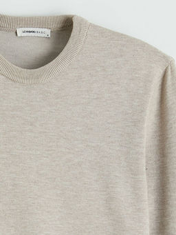 Bisiklet Yaka Erkek Triko Kazak