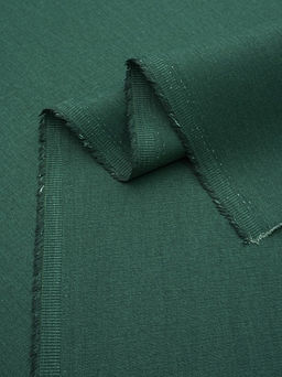 Костюмный джинс с эффектом велюра цв.Темная хвоя, ш.1.5м, хлопок-100%, 220гр/м.кв