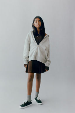 RUFFLED RIBBED BERMUDA SKORT - Zara фото 5