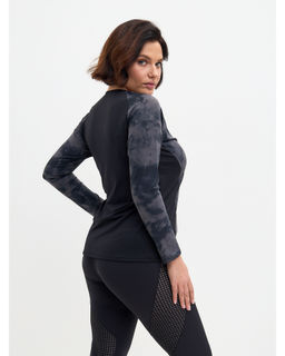 Рашгард спортивный Fit Army Onyx серый - Rowan фото 6