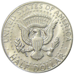 1/2 доллара (50 центов) 1968 года D США