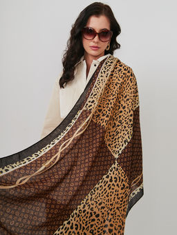 Большой, мягкий, тонкий и очень нежный двусторонний палантин - Tantino фото 6