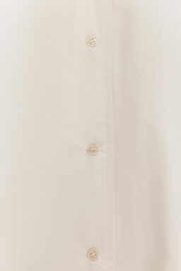 ZW COLLECTION OVERSIZE PLEATED SHIRT