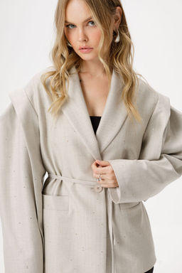 Жакет Pirs 6387 бежевый  фото 3