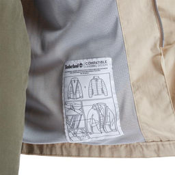 Мужская куртка Timberland Jacket Mount Redington CLS бежевая  фото 9