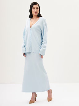 Кардиган женский 12621-54021 l.turquoise