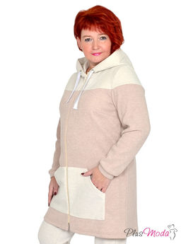 Толстовка Модель №1426 размеры 44-84 - Plusmoda фото 4