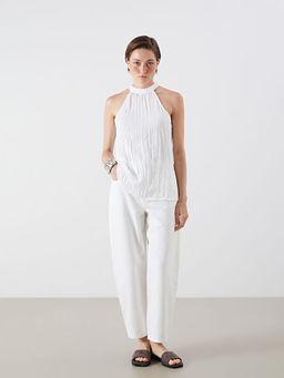 Barrel Fit Kad?n Jean Pantolon