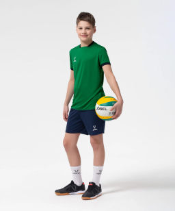 Футболка волейбольная JOGEL CAMP, зеленый, детский  фото 5