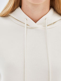 Oversize Kad?n Kal?n Hoodie