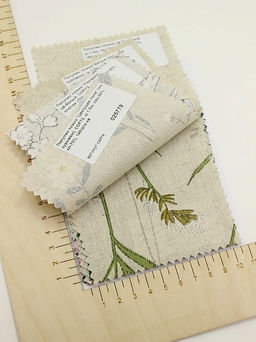 Комплект образцов "Полулен ПОЭМА, ш.1.5м, лен-30%, хлопок-70%"