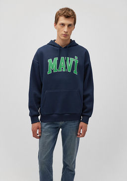 Mavi Logo Bask?l? Lacivert Sweatshirt  фото 2