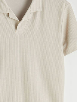 Polo Yaka Dokulu Erkek Ti??rt